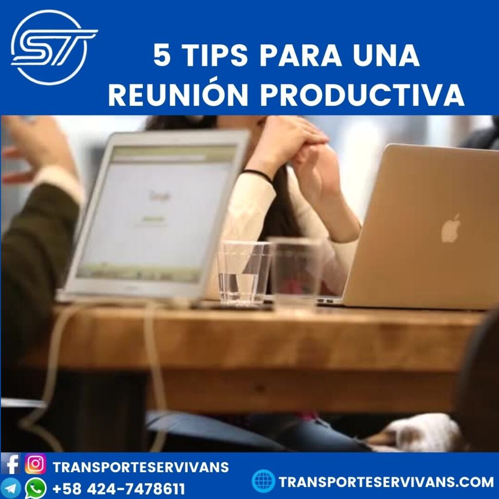 Tips para una reunion productiva