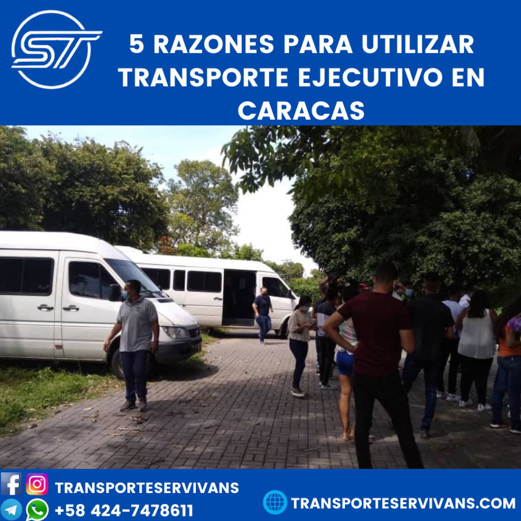 5 razones para utilizar transporte ejecutivo en Caracas