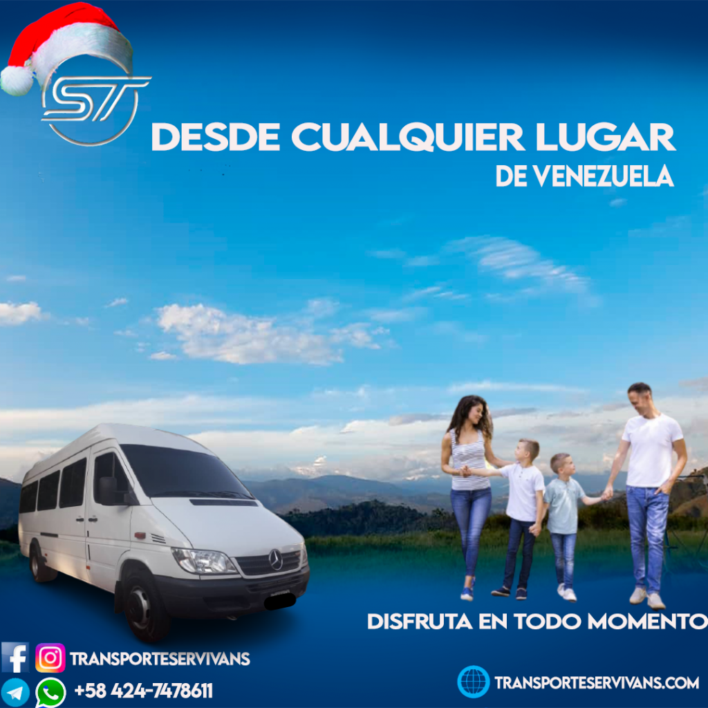 transporte ejecutivo en caracas en navidad