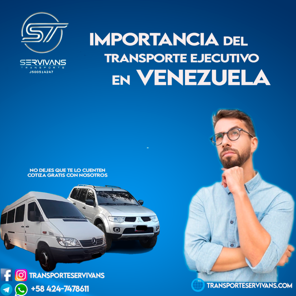 importancia del transporte ejecutivo en venezuela
