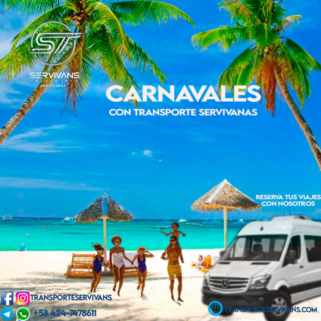 carnavales con transporte servivans