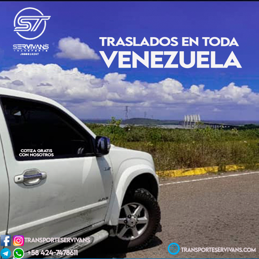 Traslados ejecutivos en toda Venezuela